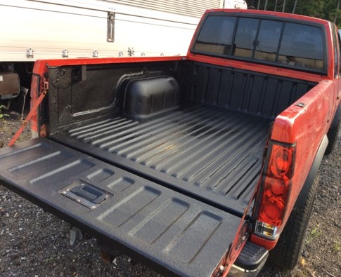 トラック荷台の画像